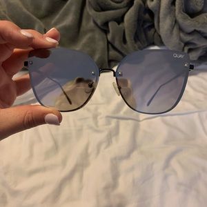 Quay cat eye mirrored sunglasses